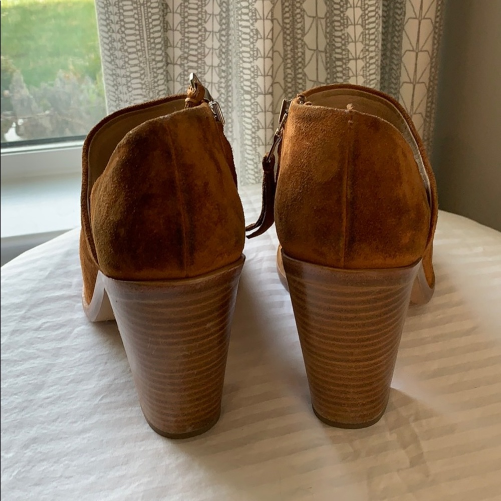 Rag And Bone Peep Toe Booties Size 8 - image 4